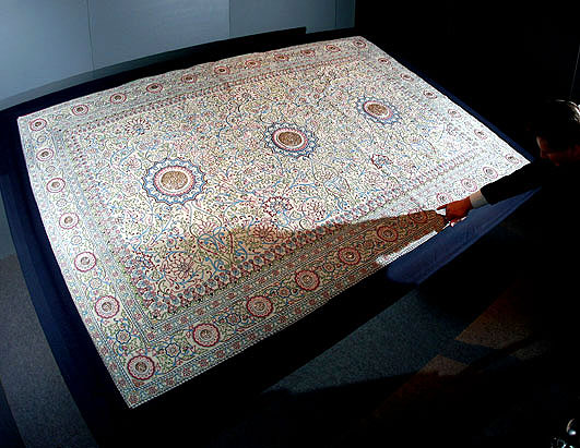 Самый дорогой ковёр - Персидский жемчужный ковер 
