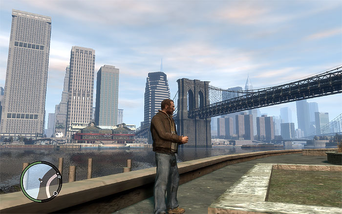 панорамный вид в компьютерной игре gta 4